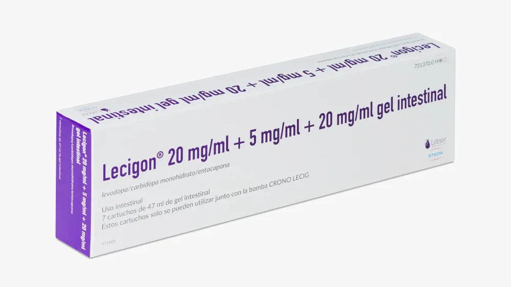 Lecigon 20 mg/ml + 5 mg/ml + 20 mg/ml intestinal gel gel, intestinal