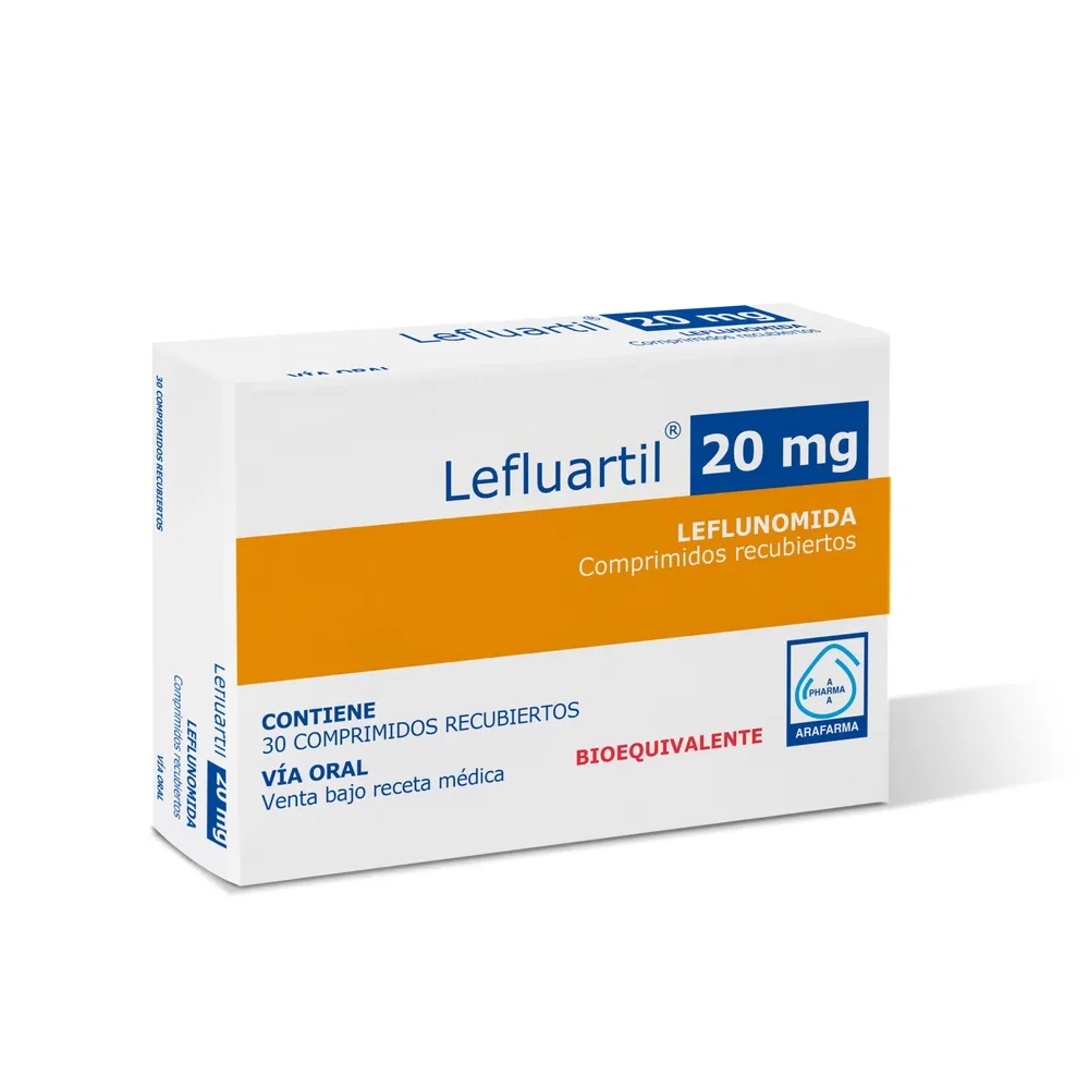 Lefluartil 20 mg compresse rivestite con film EFG compresse, rivestite con film
