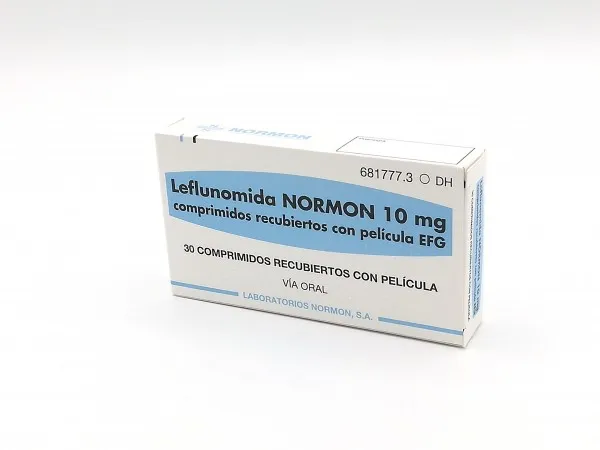 Leflunomide Aurovitas 10 mg compresse rivestite con film EFG compresse, rivestite con film