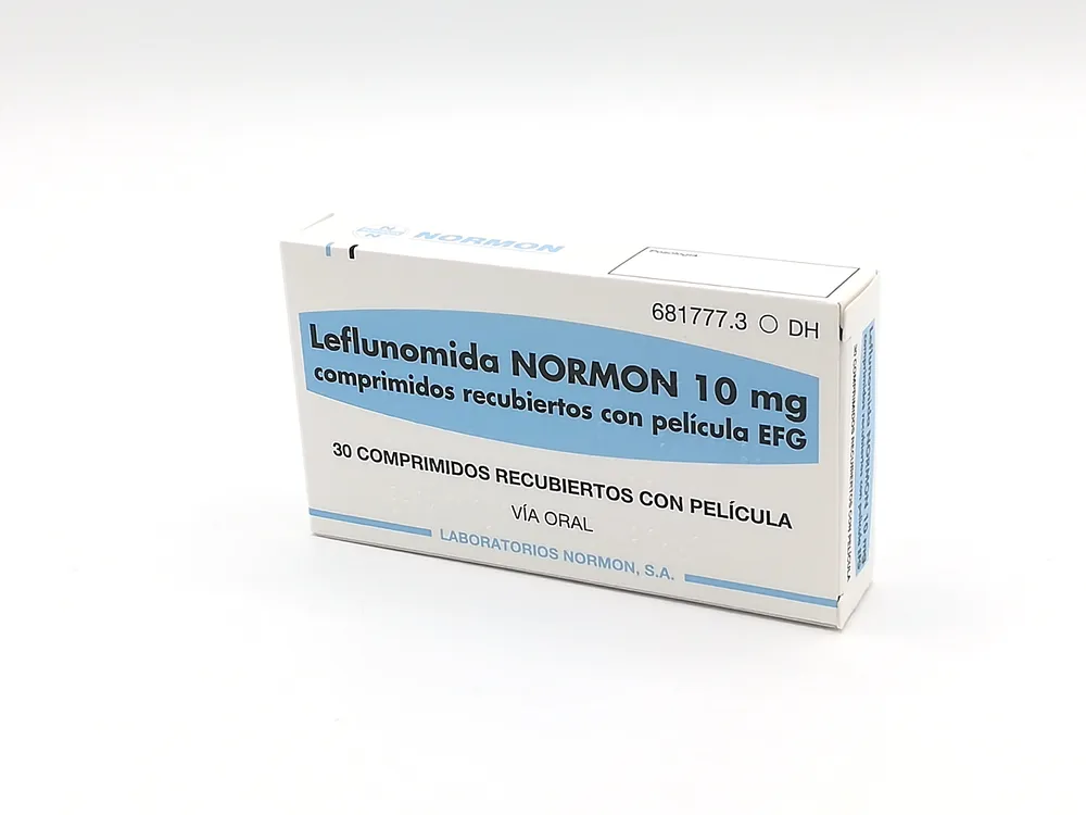 Leflunomide Normon 10 mg compresse rivestite con film EFG compresse, rivestite con film
