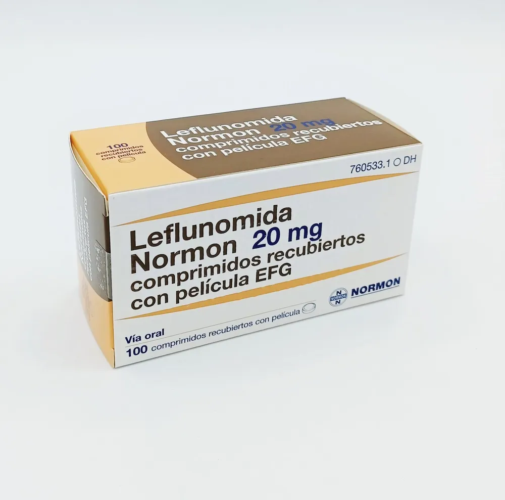 Leflunomide Normon 20 mg compresse rivestite con film EFG compresse, rivestite con film