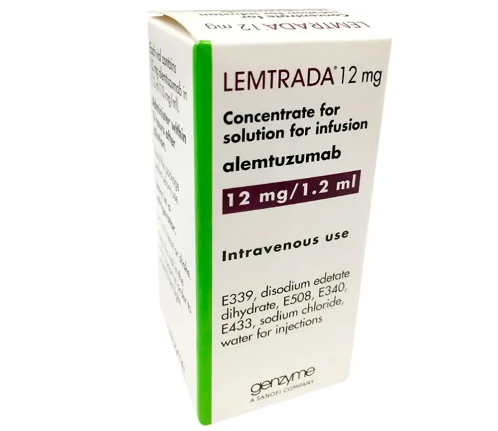 Lemtrada 12 mg concentrate for solution for infusion solution for infusion, concentrate