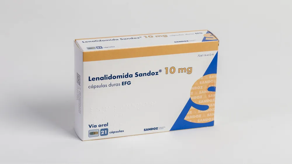 Lenalidomide Sandoz 10 mg capsule rigide EFG capsule, rigide