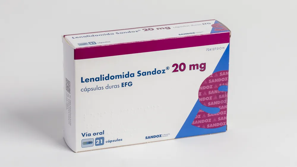 Lenalidomide Sandoz 20 mg capsule rigide EFG capsule, rigide