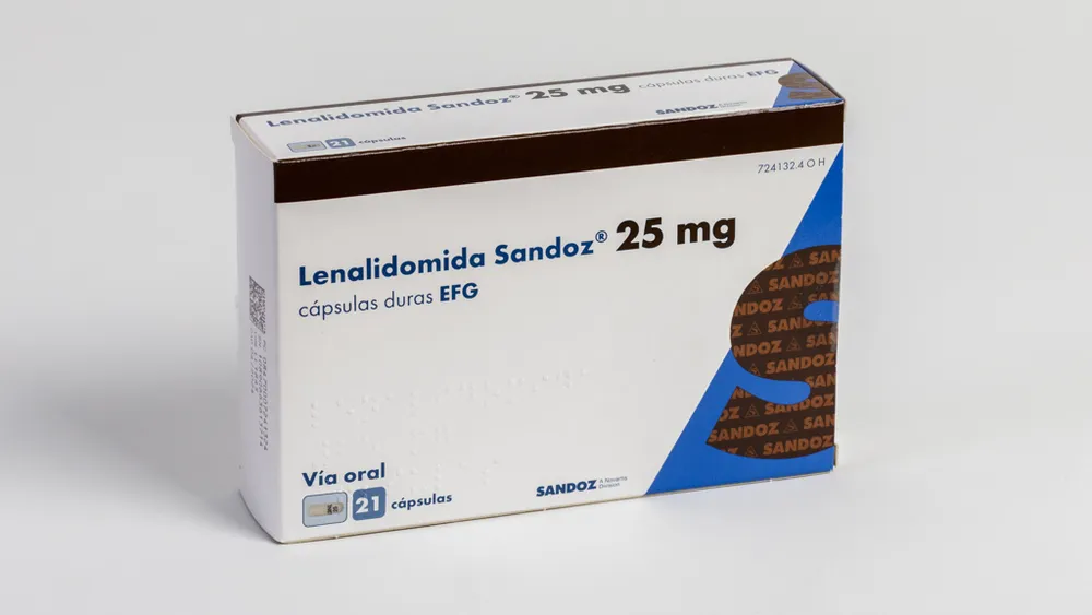 Lenalidomide Sandoz 25 mg capsule rigide EFG capsule, rigide
