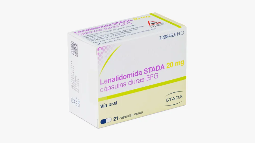 Lenalidomide Stada 20 mg hard capsules EFG capsules, hard