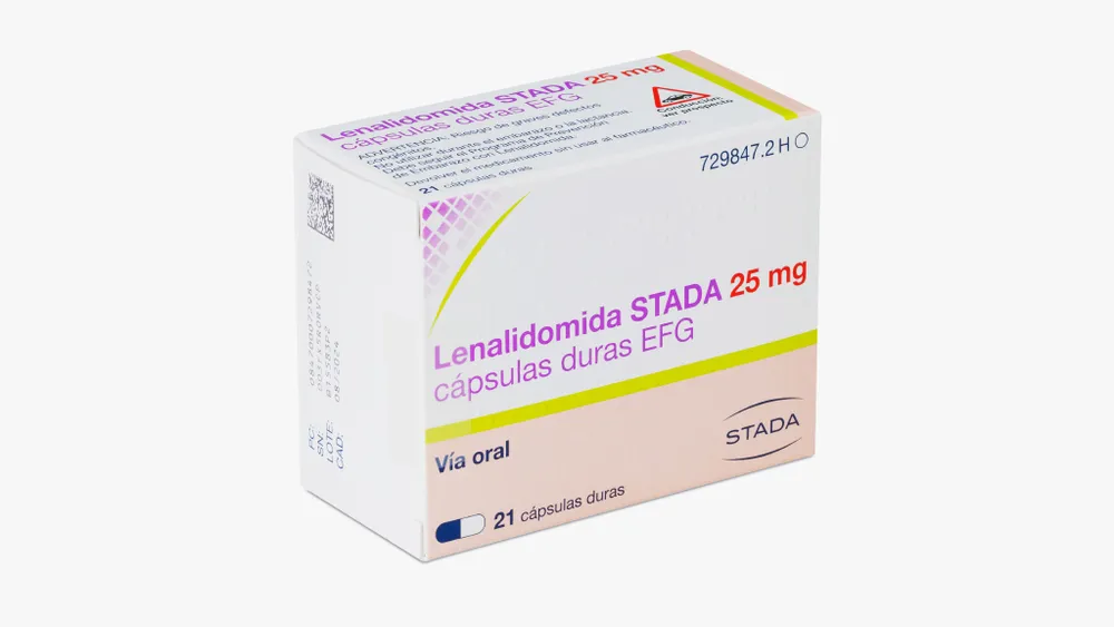 Lenalidomide Stada 25 mg hard capsules EFG capsules, hard