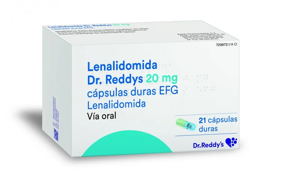 Lenalidomide Sun 20 mg hard capsules EFG capsules, hard