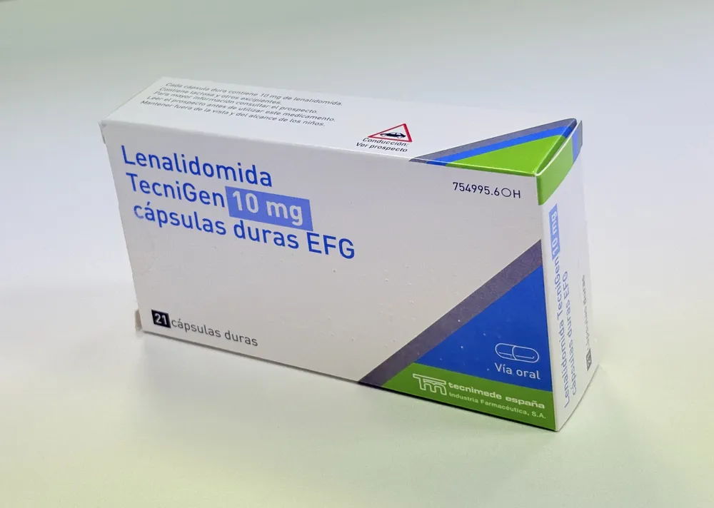 Lenalidomide Tecnigen 10 mg hard capsules EFG capsules, hard