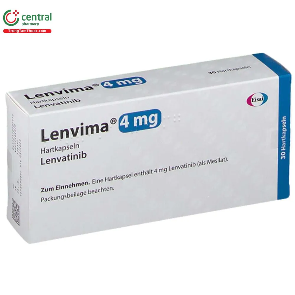 Lenvima 4 mg capsule rigide capsule, rigide