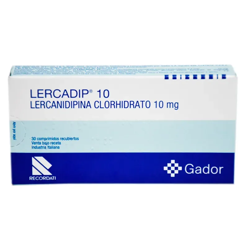 Lercadipino 10 mg compresse rivestite con film compresse, rivestite con film