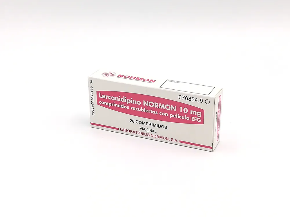 Lercanidipine Normon 10 mg film-coated tablets EFG tablets, film-coated