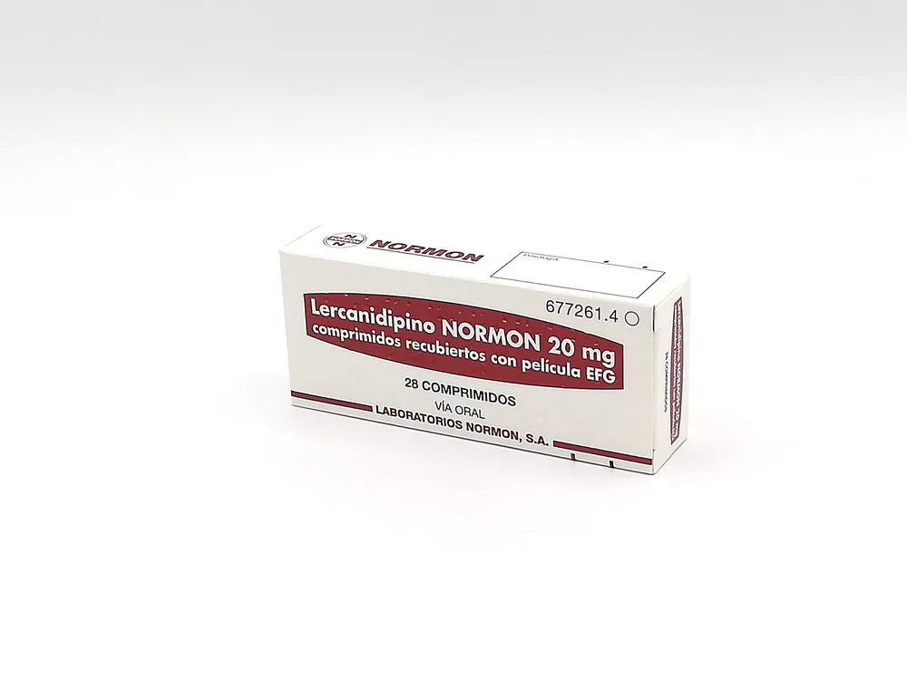Lercanidipine Normon 20 mg film-coated tablets EFG tablets, film-coated