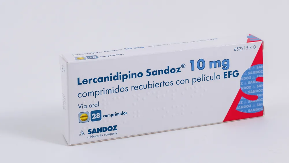 Lercanidipine Sandoz 10 mg film-coated tablets EFG tablets, film-coated