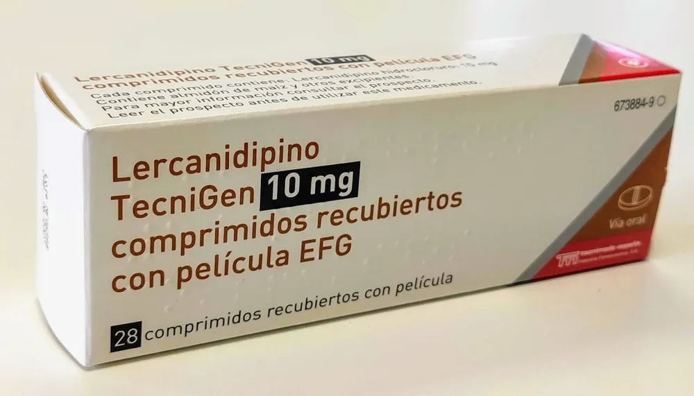 Lercanidipine TevaGen 10 mg film-coated tablets EFG tablets, film-coated