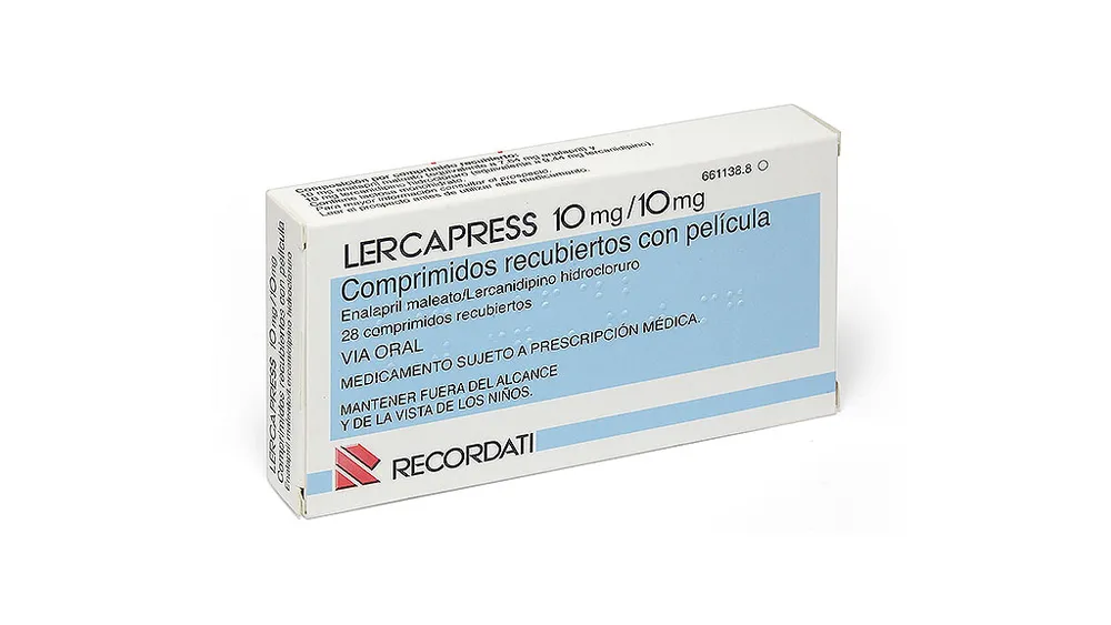 Lercapress 10 mg/10 mg film-coated tablets tablets, film-coated
