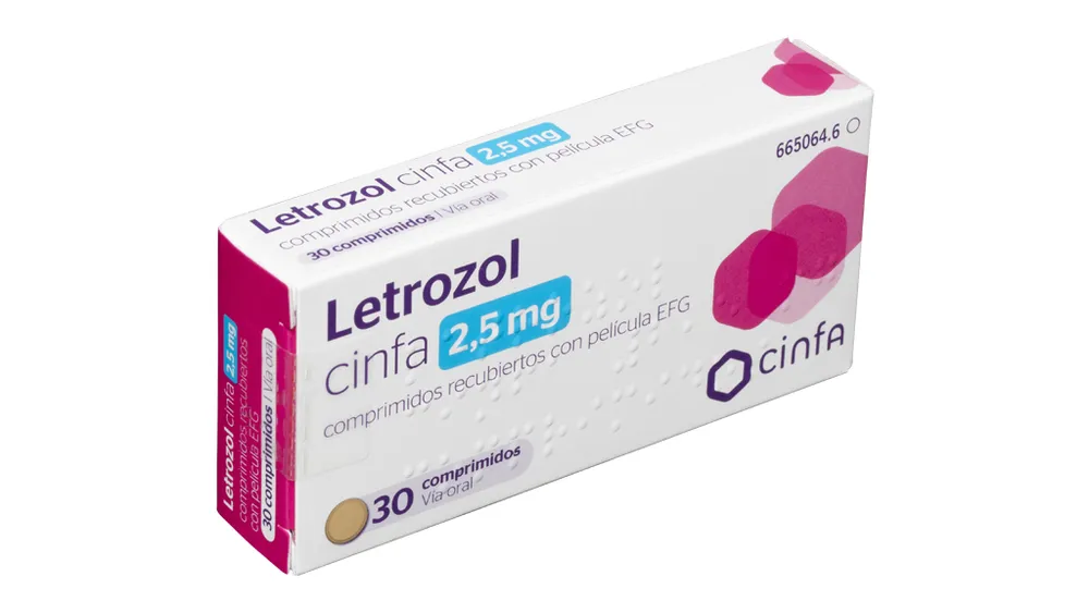 Letrozolo Cinfa 2,5 mg compresse rivestite con film EFG compresse, rivestite con film