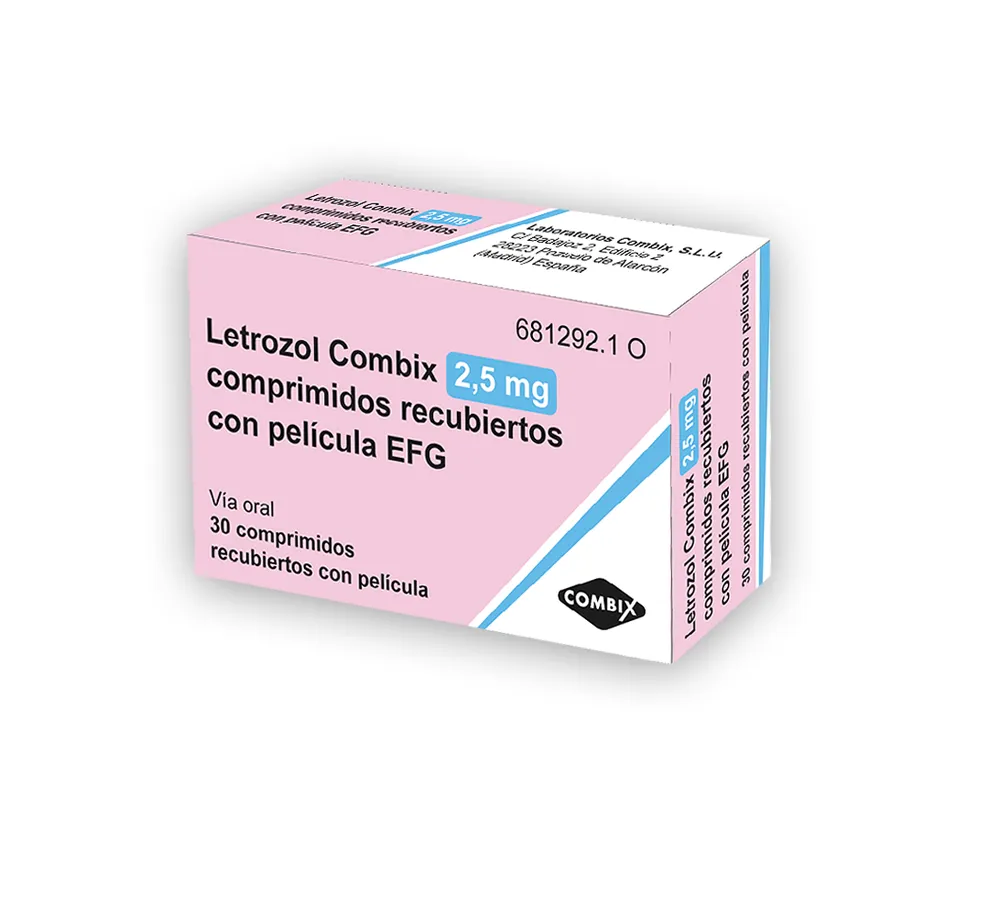Letrozolo Combix 2,5 mg compresse rivestite con film EFG compresse, rivestite con film