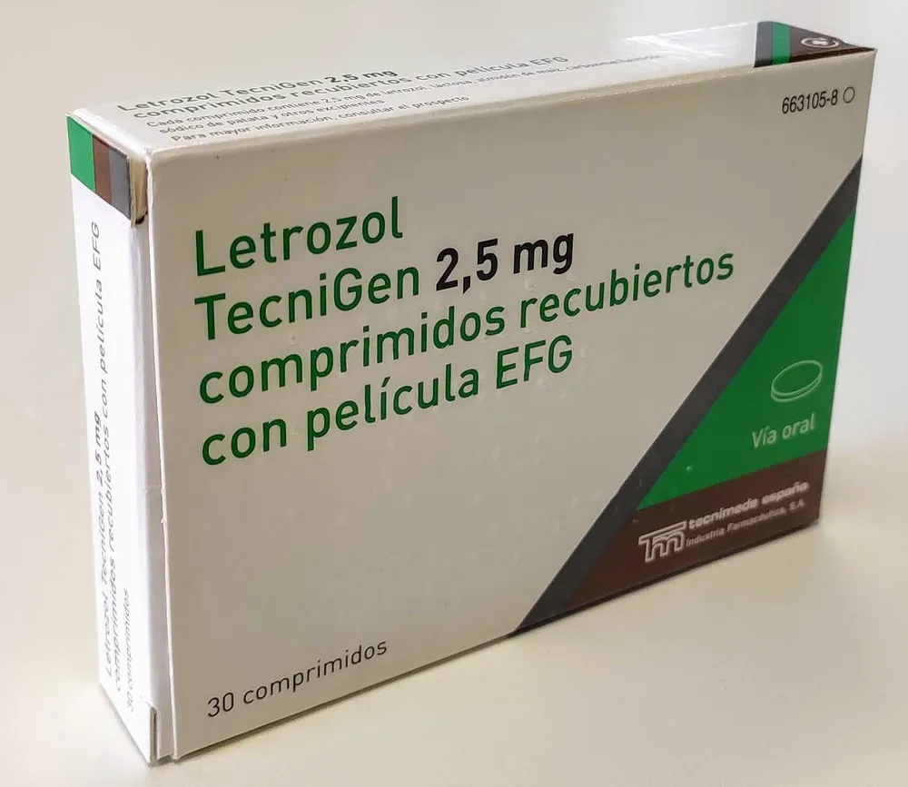Letrozole Tecnigen 2.5 mg film-coated tablets EFG tablets, film-coated