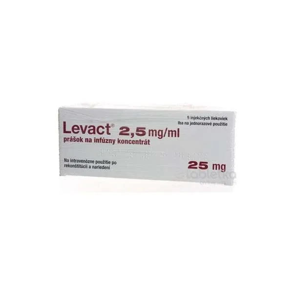 Levact 2.5 mg/ml powder for concentrate for infusion solution powder for solution for infusion
