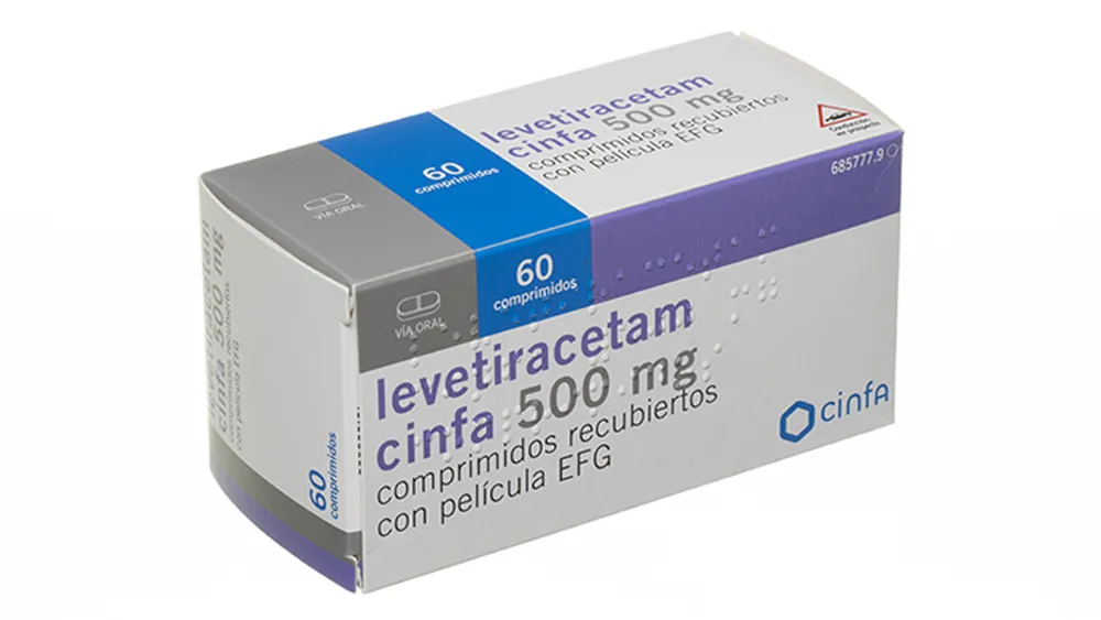 Levetiracetam CINFA 500 mg film-coated tablets EFG tablets, film-coated