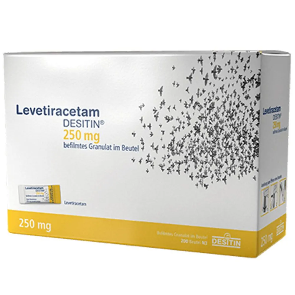 Levetiracetam Desitin 250 mg granules in sachet granules