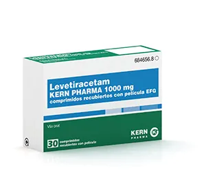 Levetiracetam Kern Pharma 1000 mg compresse rivestite con film EFG compresse, rivestite con film