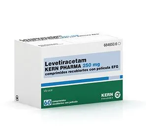 Levetiracetam Kern Pharma 250 mg compresse rivestite con film EFG compresse, rivestite con film