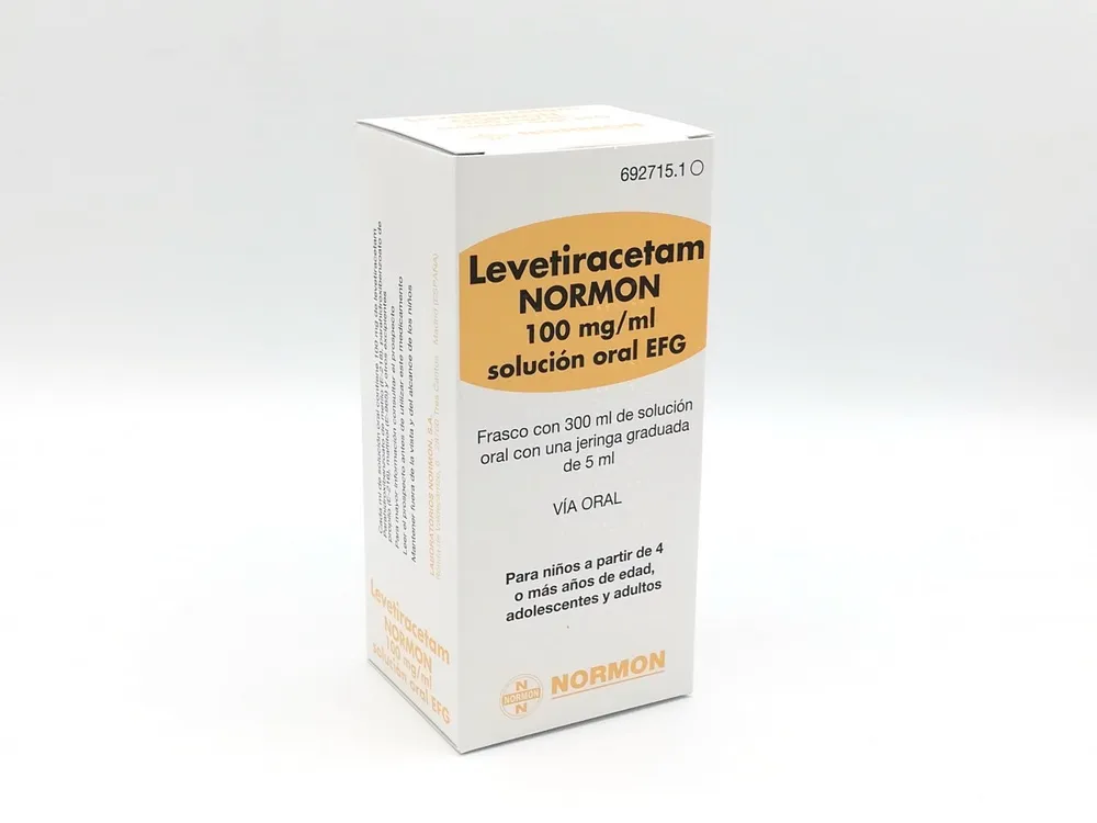 Levetiracetam Normon 100 mg/ml concentrate for infusion solution EFG solution for infusion, concentrate