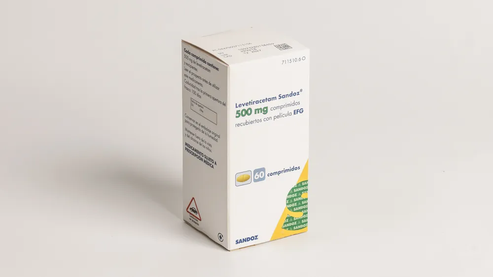 Levetiracetam Sandoz 500 mg film-coated tablets EFG tablets, film-coated