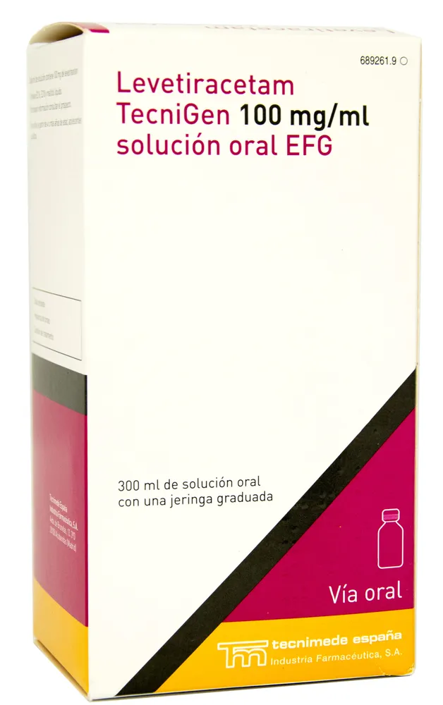 Levetiracetam Tecnigen 100 mg/ml soluzione orale EFG soluzione, orale
