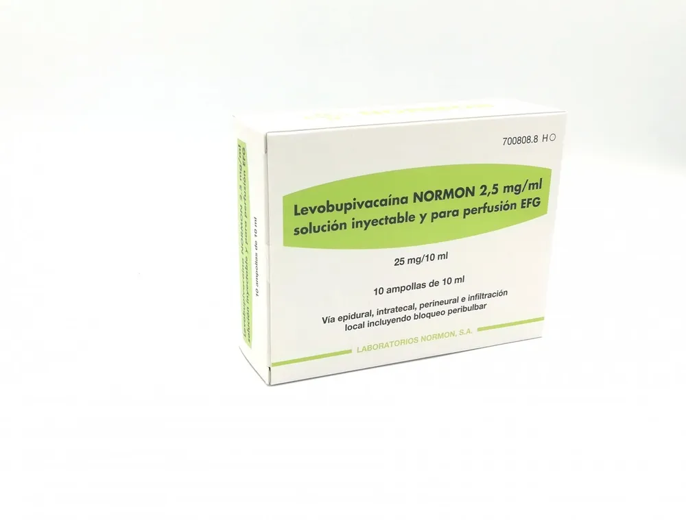 Levobupivacaine Altan 2,5 mg/ml solution for injection and infusion EFG solution for injection and for infusion