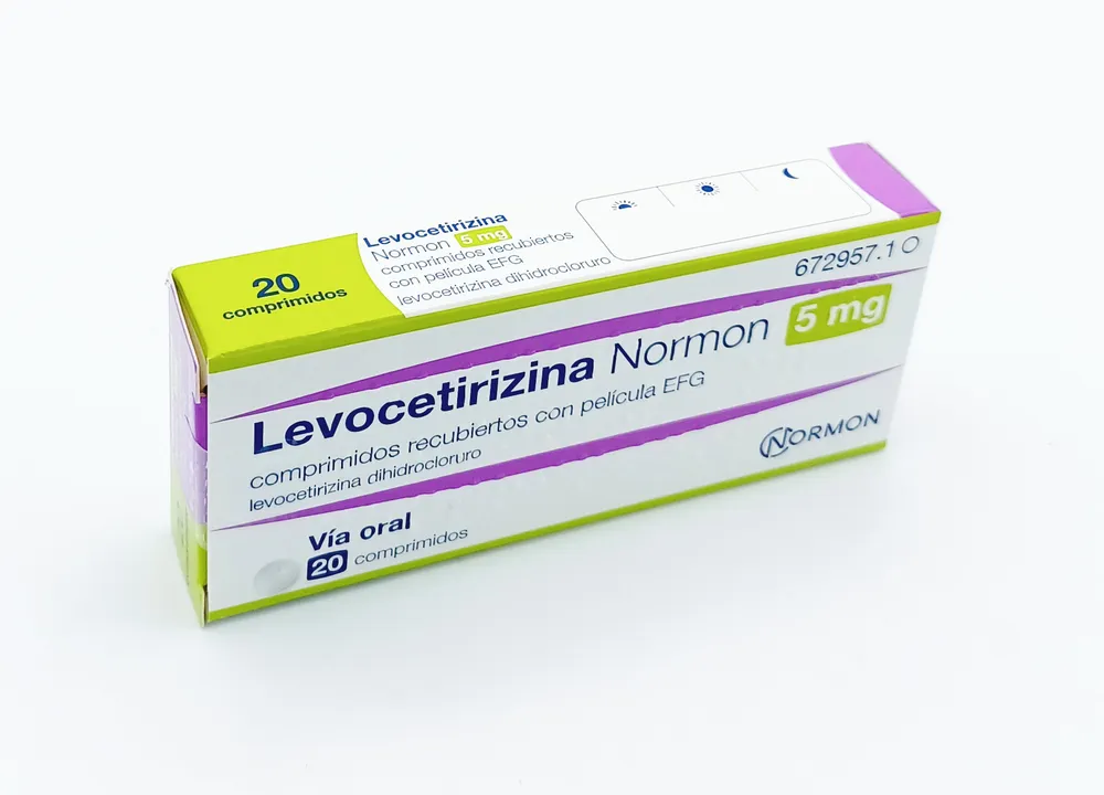 Levocetirizine Normon 5 mg film-coated tablets EFG tablets, film-coated