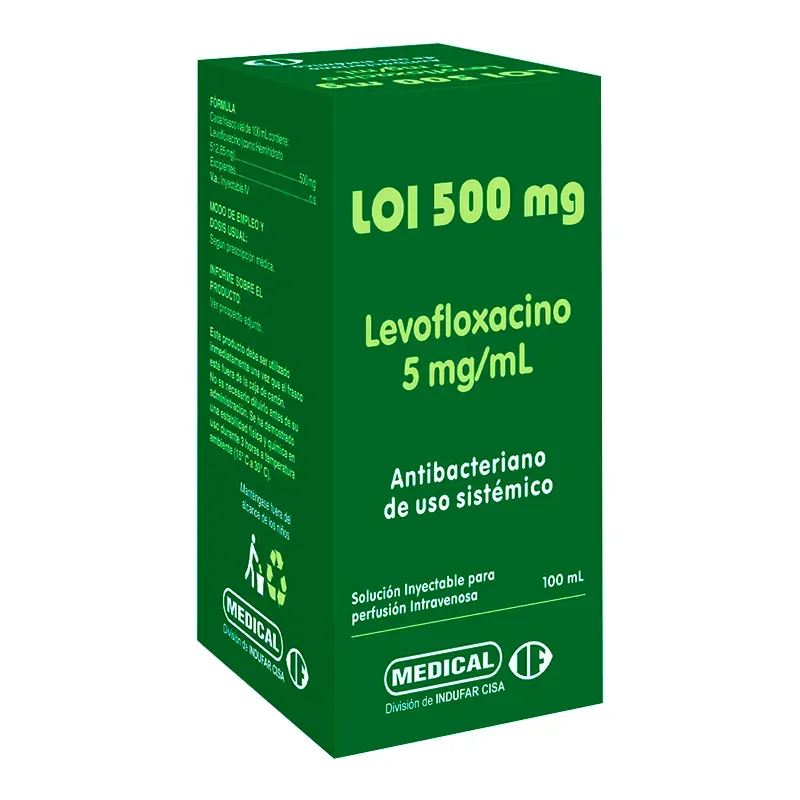 Levofloxacino Kern Pharma 5 mg/ml soluzione per infusione EFG soluzione per infusione