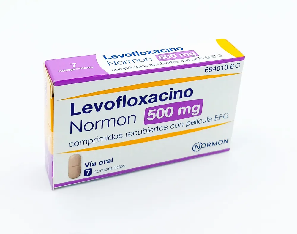 Levofloxacin Normon 500 mg film-coated tablets EFG tablets, film-coated