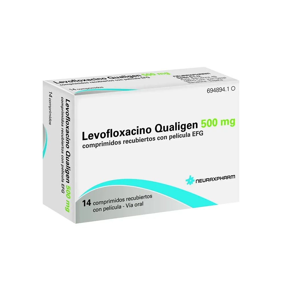 Levofloxacino Qualigen 500 mg compresse rivestite con film EFG compresse, rivestite con film