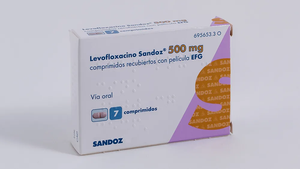 Levofloxacino Sandoz 500 mg compresse rivestite con film EFG compresse, rivestite con film