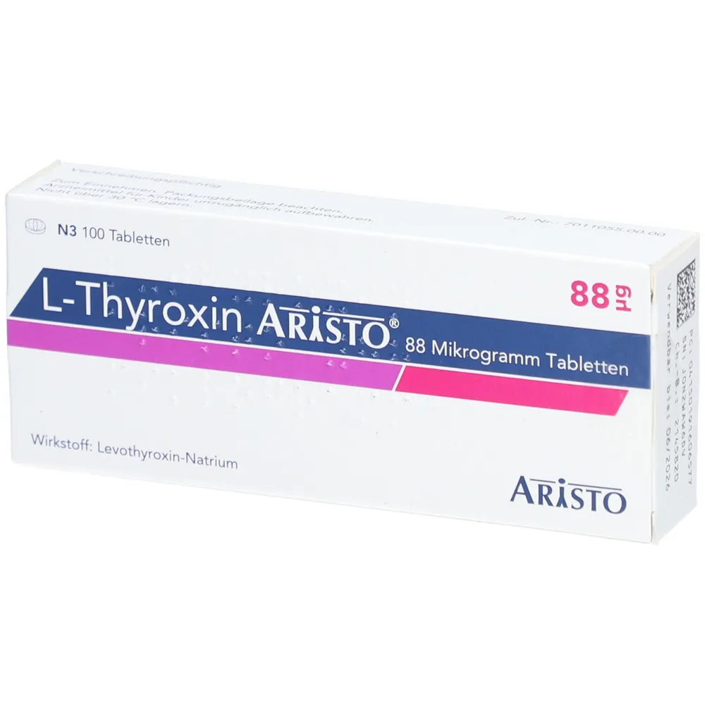 Levotiroxina Aristo 88 microgrammi compresse compresse