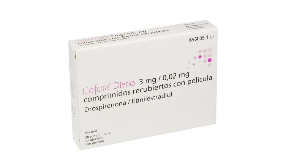 Liofora Diario 3 mg/0,02 mg compresse rivestite con film compresse, rivestite con film