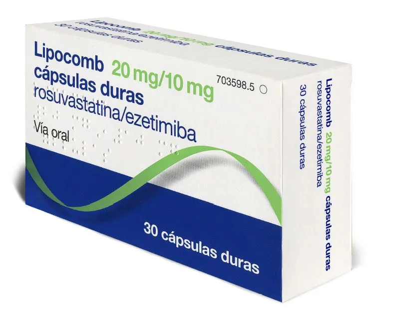 Lipocomb 20 mg/10 mg hard capsules capsules, hard