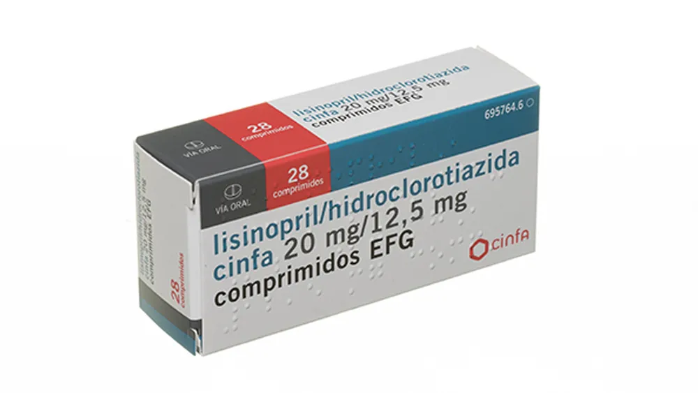 Lisinopril/idroclorotiazide Teva-Ratiopharm 20 / 12,5 mg compresse EFG compresse