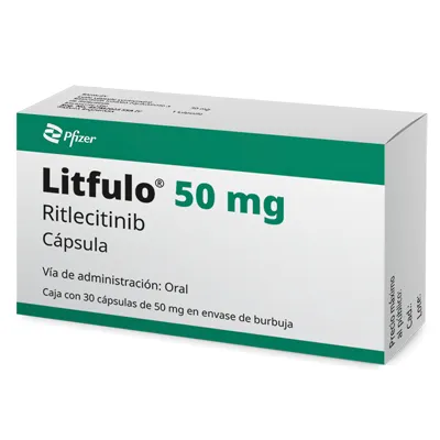 Litfulo 50 mg hard capsules capsules, hard