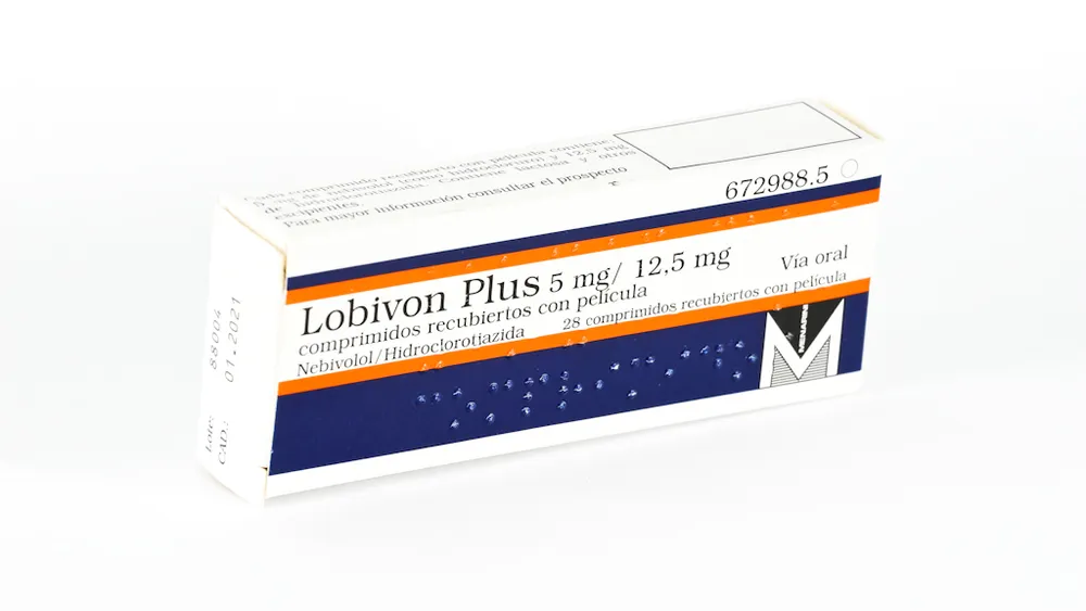 Lobivon Plus 5 mg/12,5 mg compresse rivestite con film compresse, rivestite con film