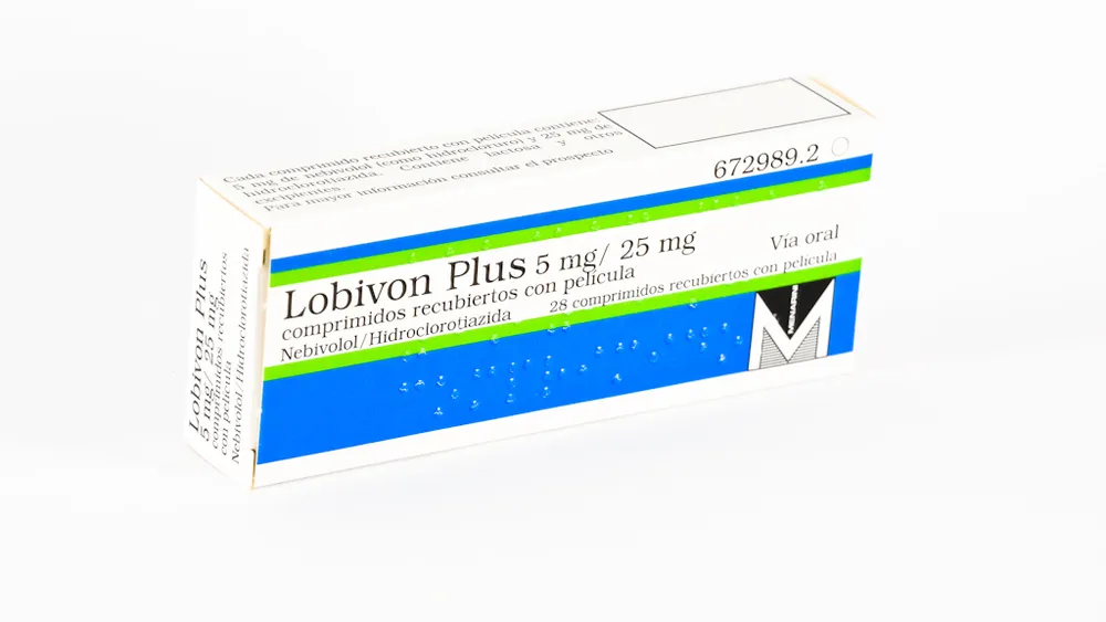 Lobivon Plus 5 mg/25 mg film-coated tablets tablets, film-coated