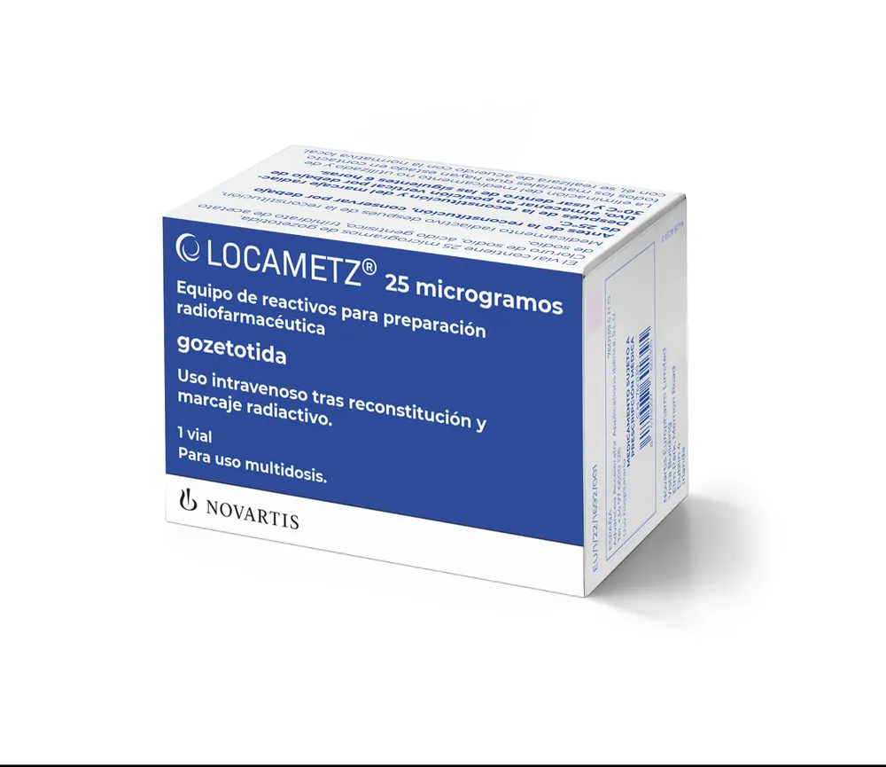 Locametz 25 micrograms kit for radiopharmaceutical preparation radiopharmaceutical preparation kit