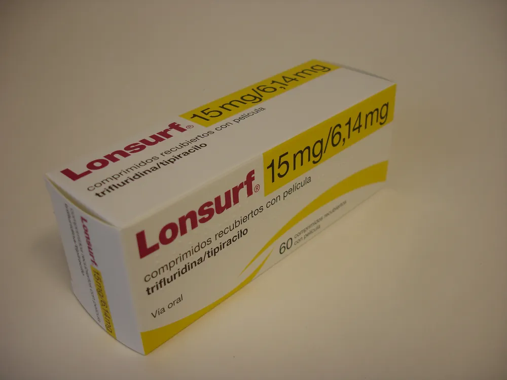Lonsurf 15 mg/6.14 mg film-coated tablets tablets, film-coated
