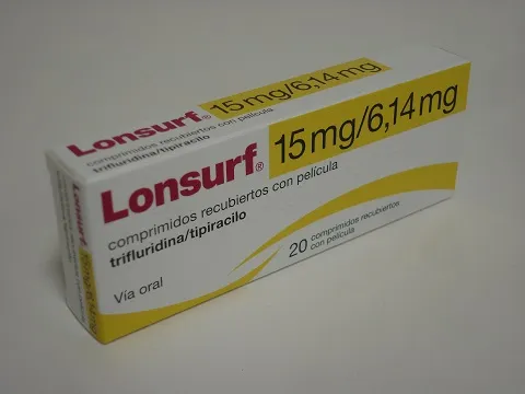 Lonsurf 15 mg/6,14 mg compresse rivestite con film compresse, rivestite con film
