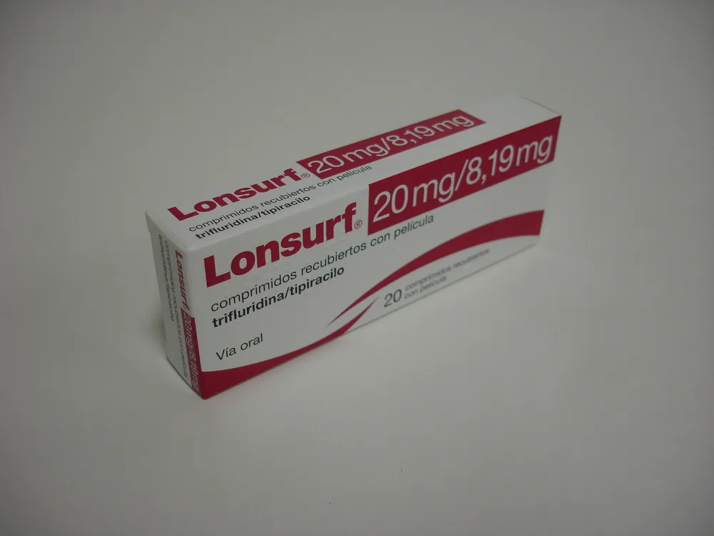 Lonsurf 20 mg/8.19 mg film-coated tablets tablets, film-coated