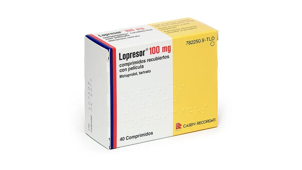 Lopresor 100 mg film-coated tablets tablets, film-coated