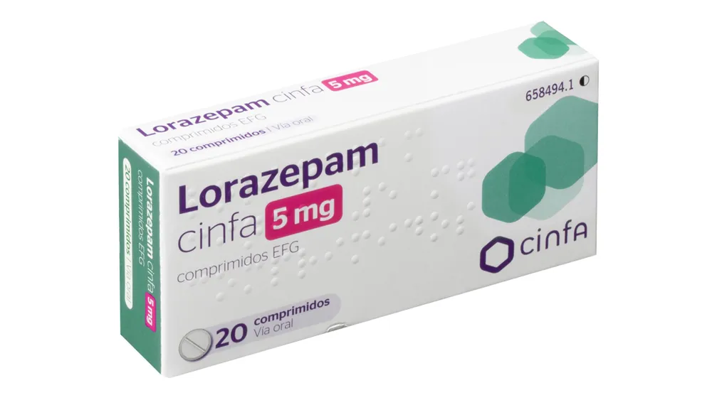 Lorazepam CINFA 5 mg tablets EFG tablets